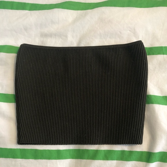 SOLD - Aritzia Sculpt Knit Cropped Tube Top - Picture 1 of 3